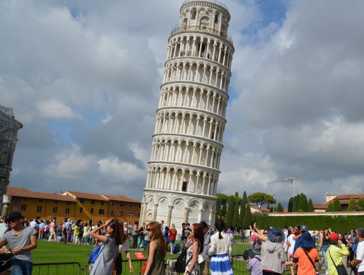 Det skjeve tårnet i Pisa Foto: Yvette-Marie Solem