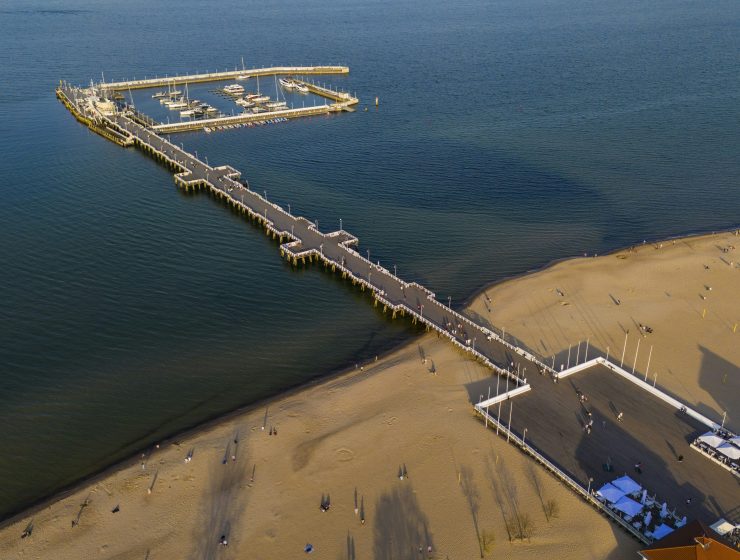 Sopots brygge strekker seg 511 meter ut i Østersjøen. Foto: Jiri Kaloc/Unsplash